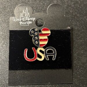 Disney Patriotic Mickey Pin - Red, White, Blue